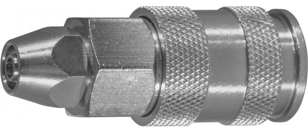 Быстросъемное соединение, тип "ЕВРО", с установочной частью для шлангов 6.5х10 мм